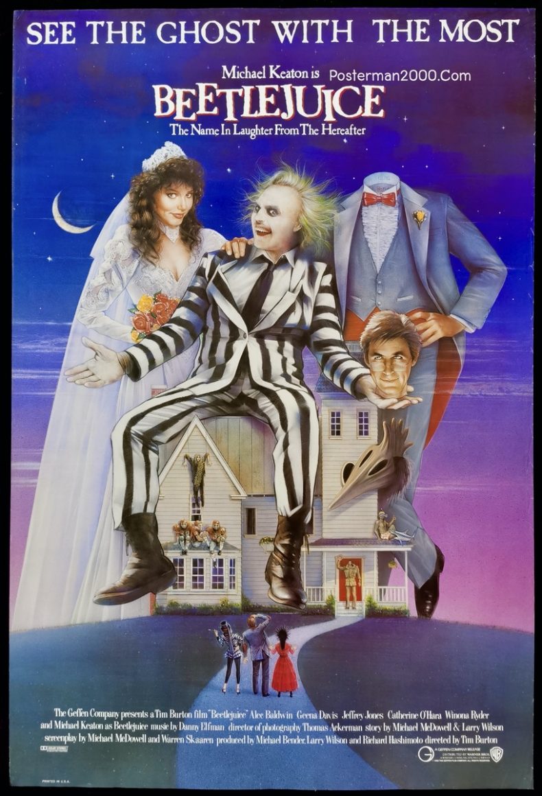 BeetleJuice ผีขี้จุ๊ยส์ – Posterman 2000