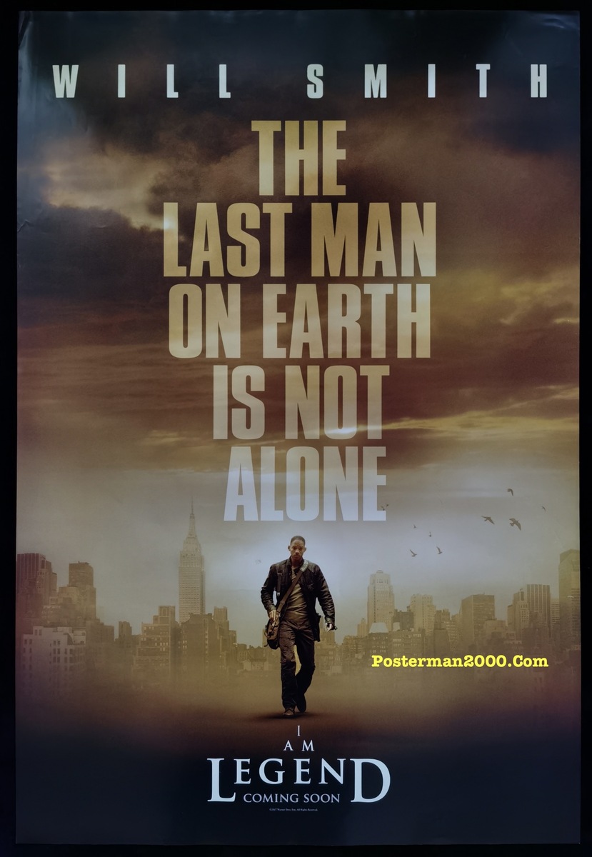 I Am Legend ไอ แอม เลเจนด์ ข้าคือตำนานพิฆาตมหากาฬ (แบบแรก) – Posterman 2000