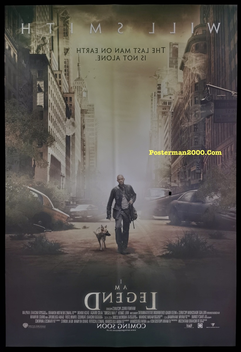 I Am Legend ไอ แอม เลเจนด์ ข้าคือตำนานพิฆาตมหากาฬ (แบบที่ 2) – Posterman  2000